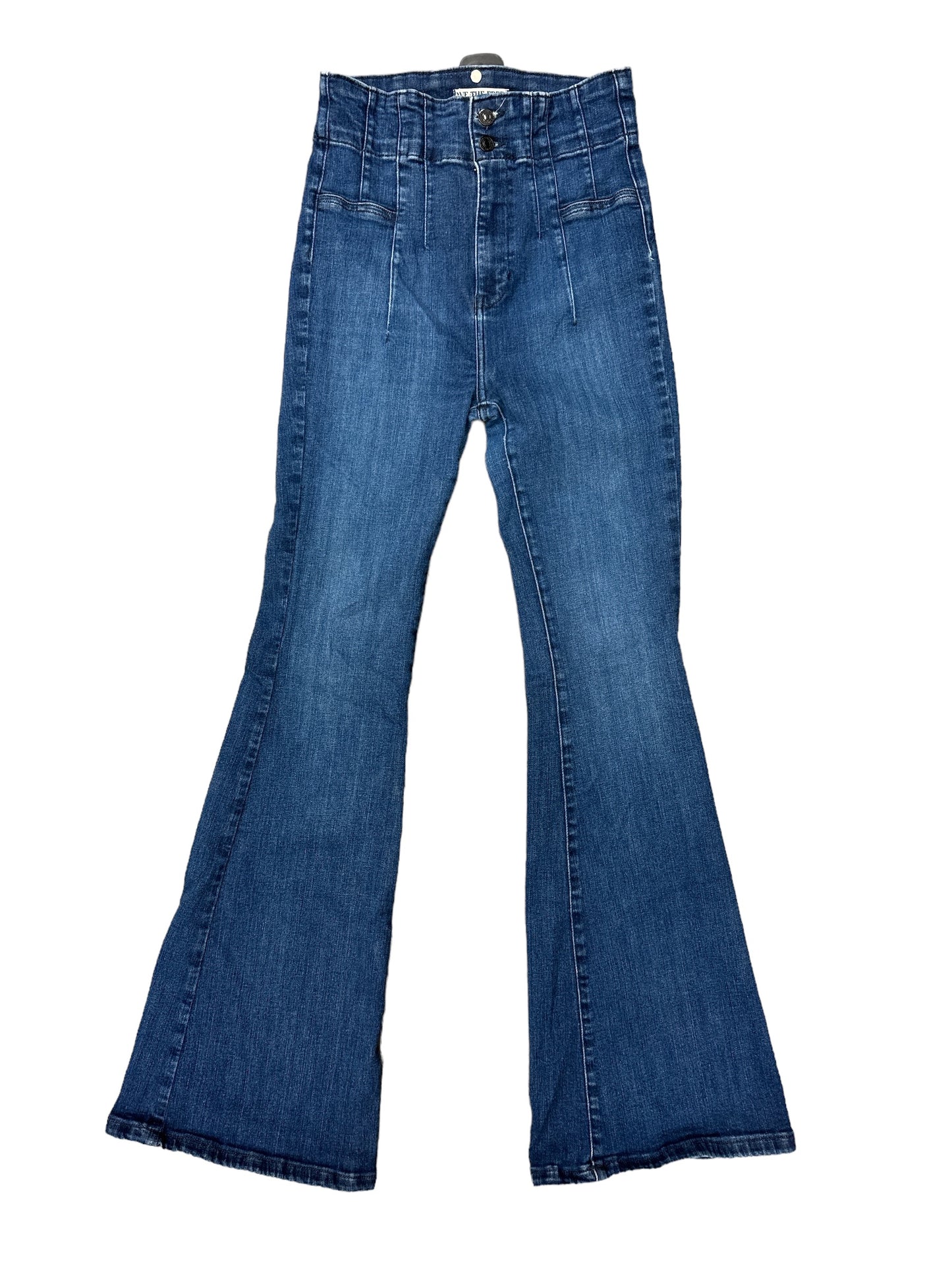 Jeans Flared By We The Free In Blue Denim, Size: 4