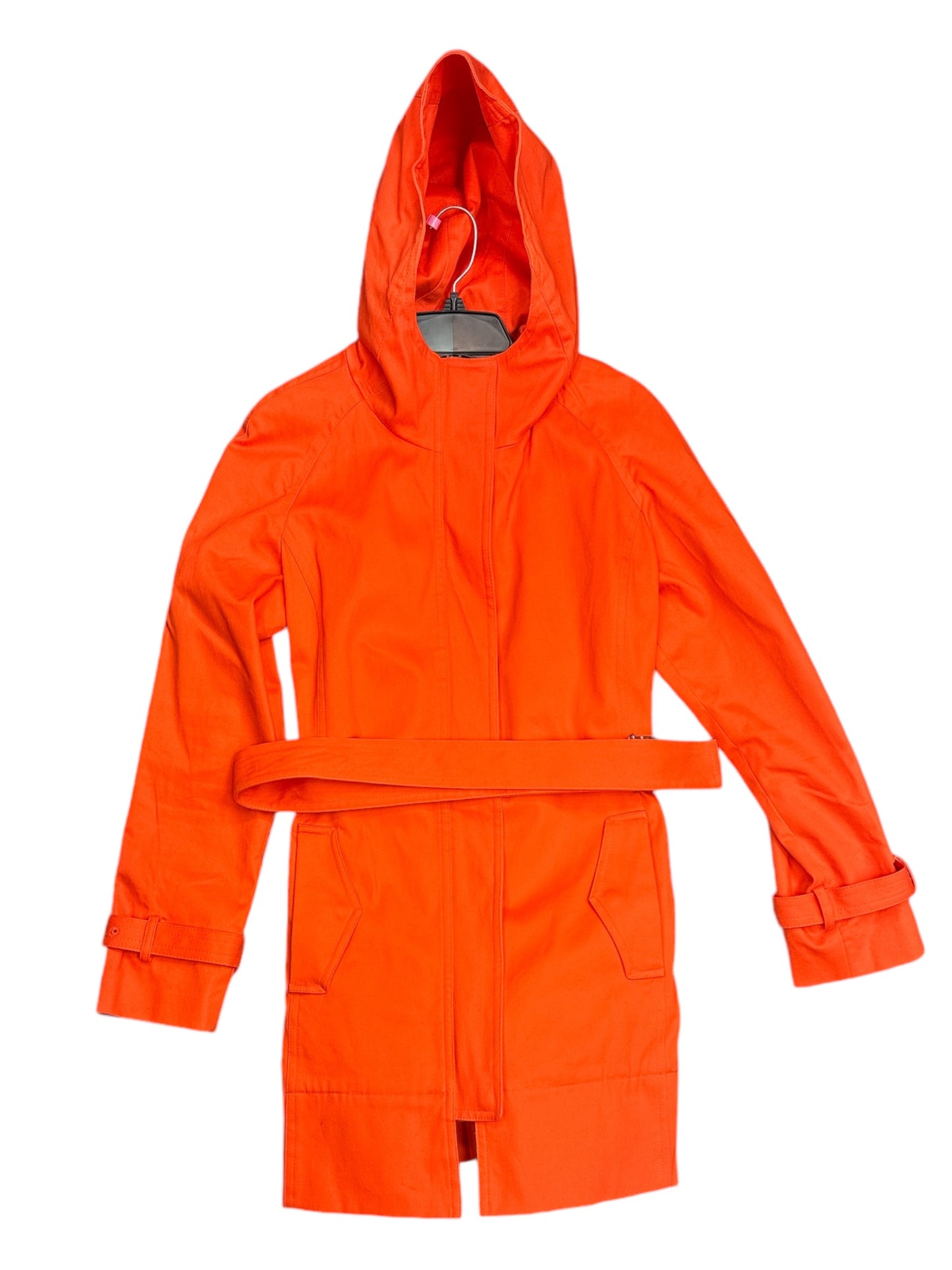 Jacket Utility By Calvin Klein In Orange, Size: S