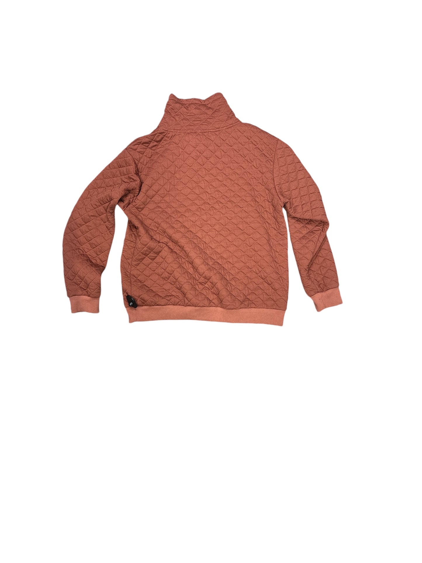 Sweatshirt Collar By Doe & Rae In Orange, Size: 1x