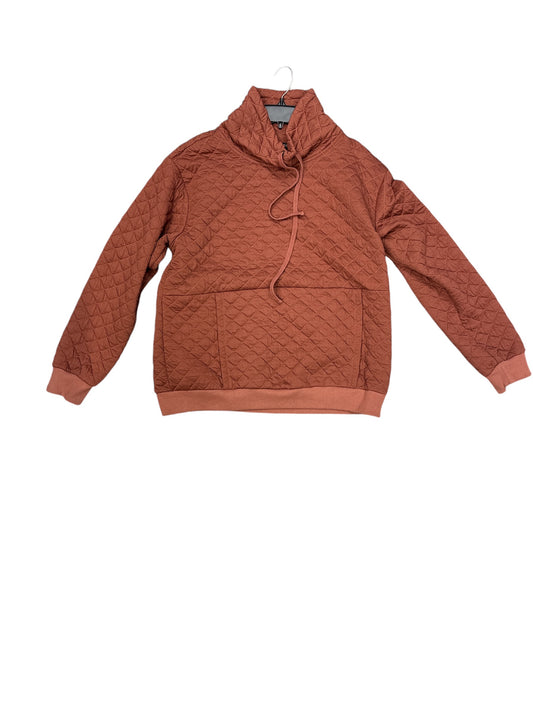 Sweatshirt Collar By Doe & Rae In Orange, Size: 1x