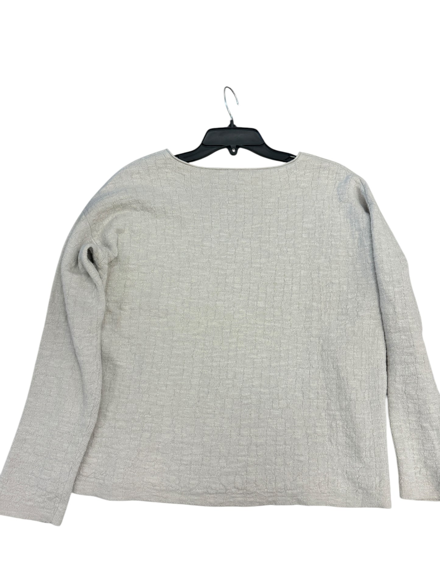 Sweater By Eileen Fisher In Beige, Size: Petite   S