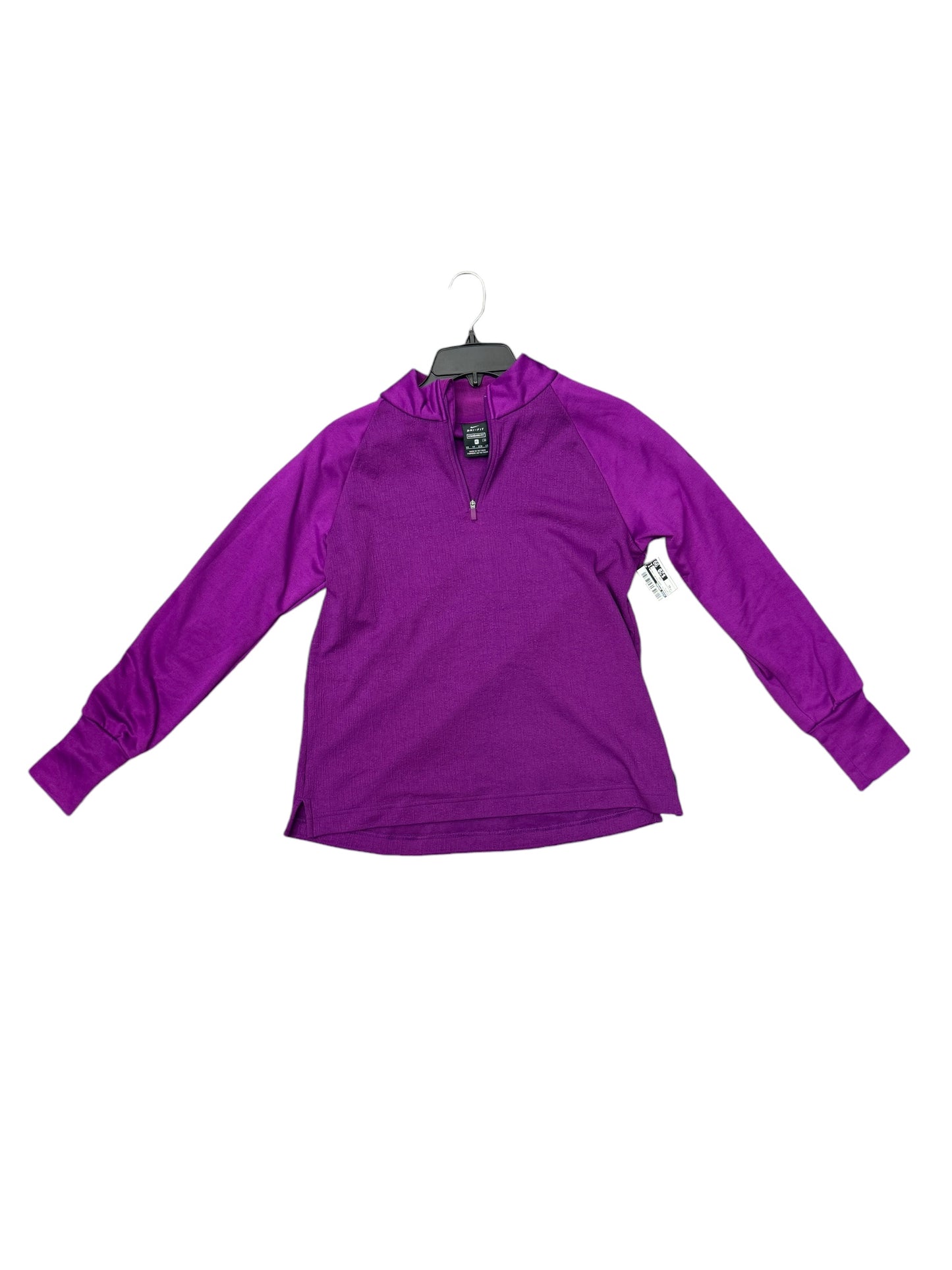 Athletic Sweatshirt Collar By Nike Apparel In Purple, Size: Xs