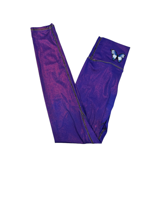 Athletic Leggings By Cma In Purple, Size: M