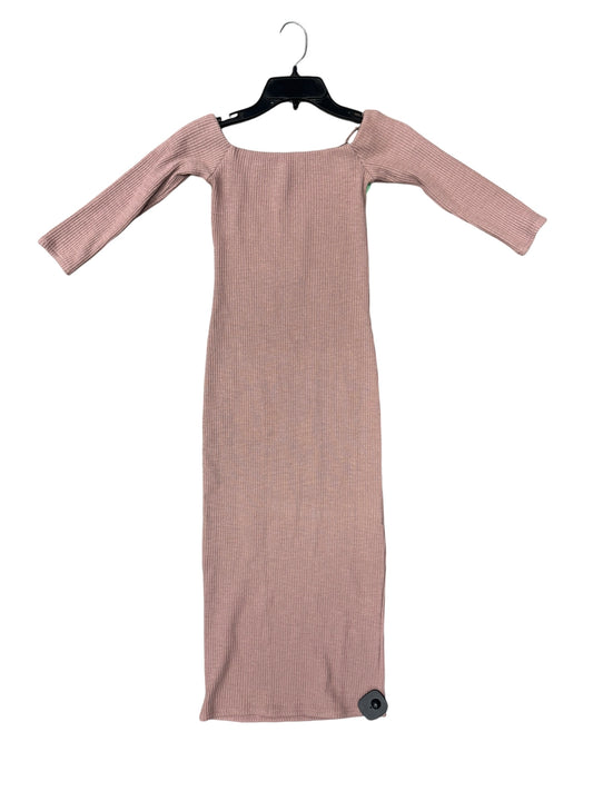 Dress Casual Maxi By Zara In Pink, Size: 2