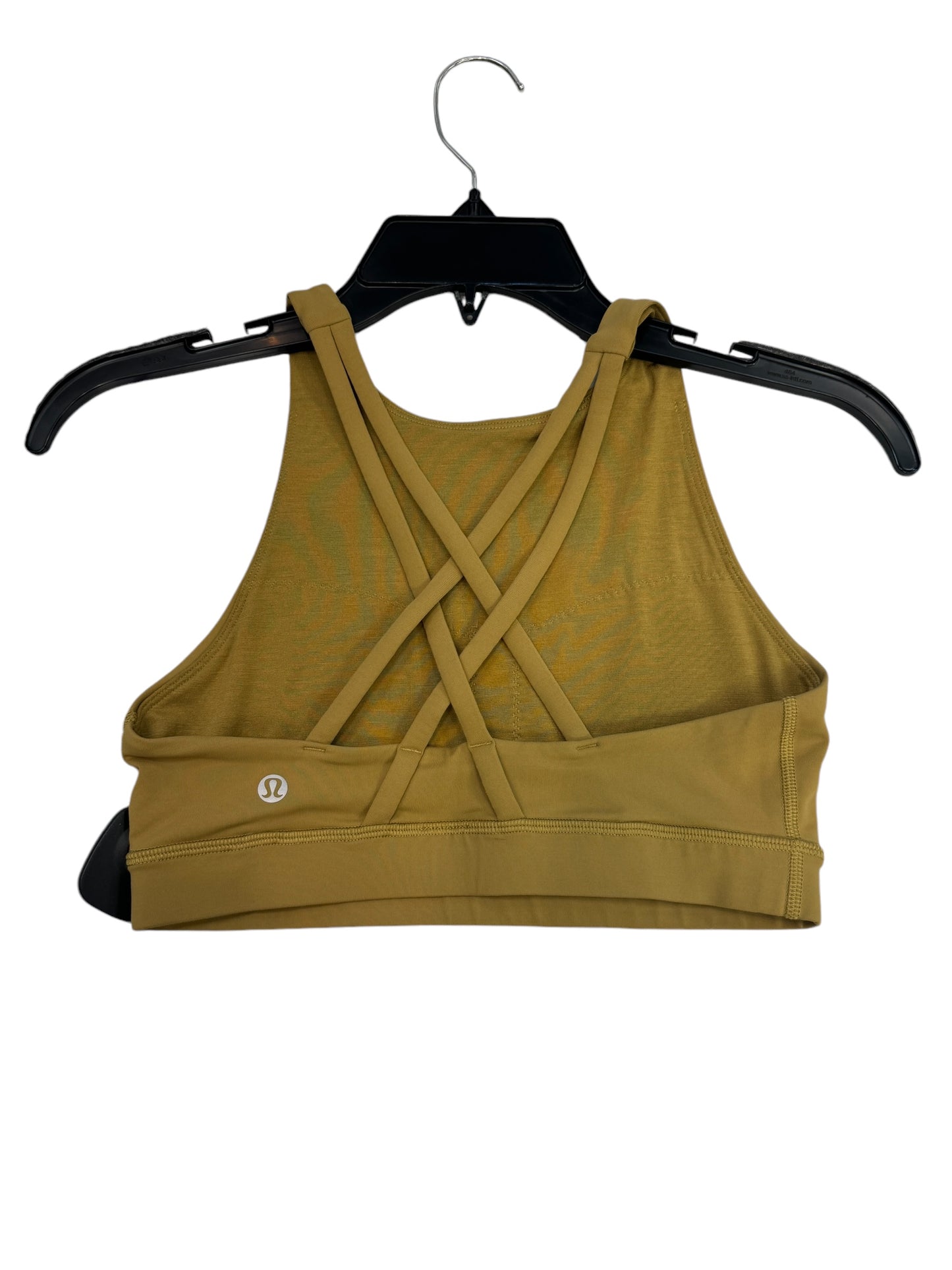 Athletic Bra By Lululemon In Yellow, Size: S