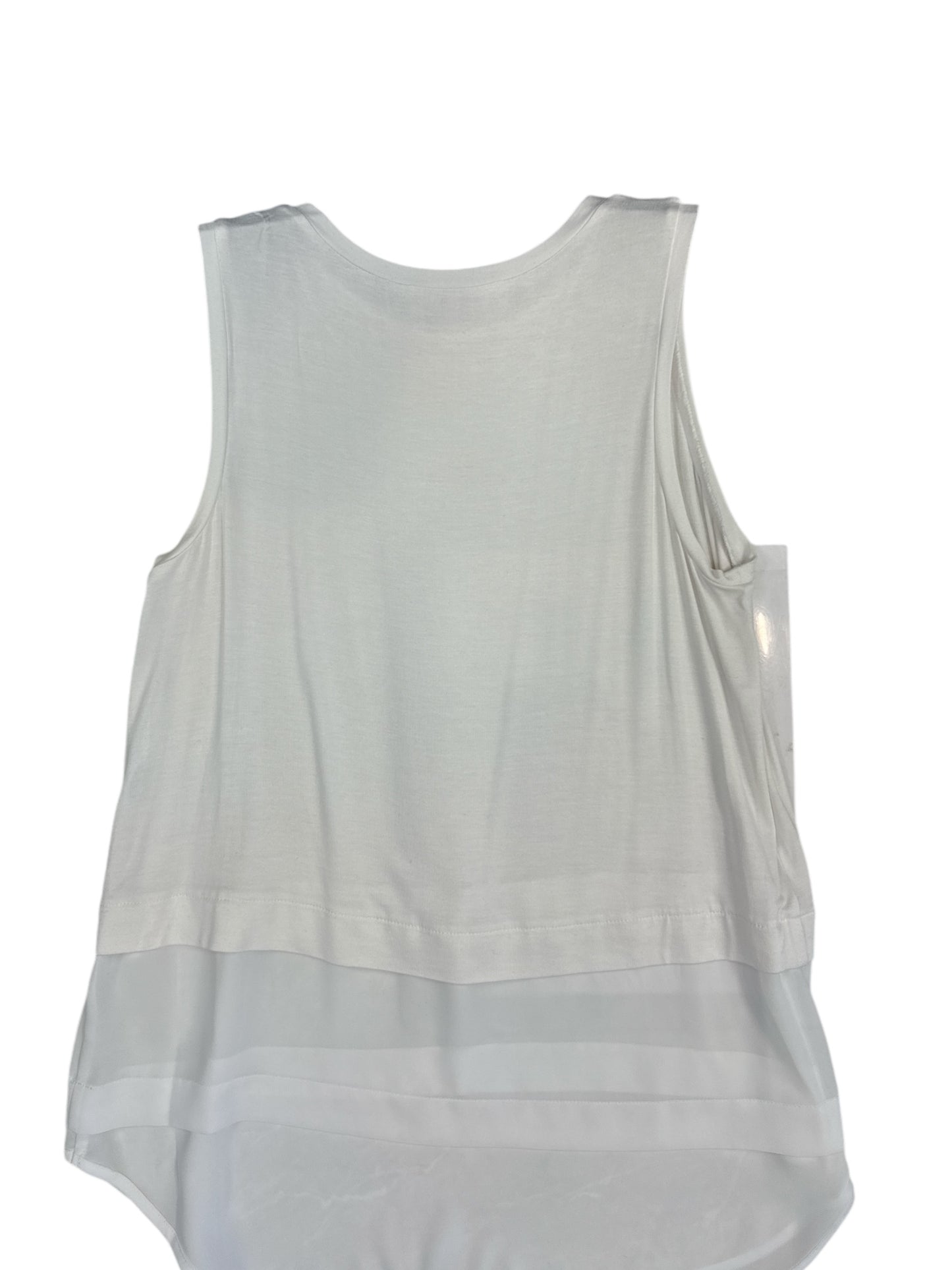 Tank Top Designer By Michael By Michael Kors In White, Size: M