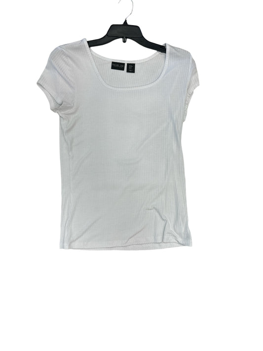 Top Short Sleeve By Rachel Zoe In White, Size: M