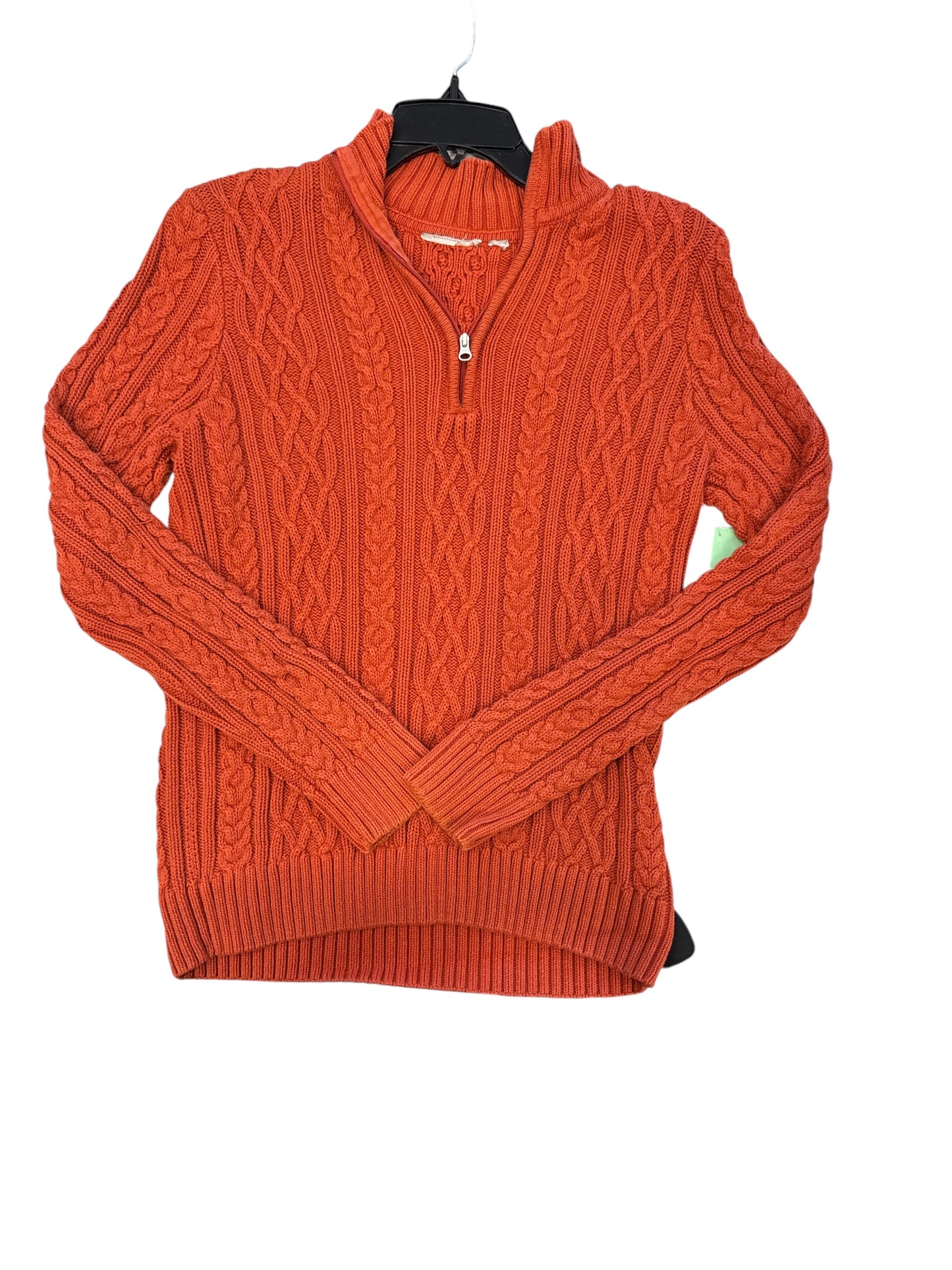 Sweater By Clothes Mentor In Orange, Size: S