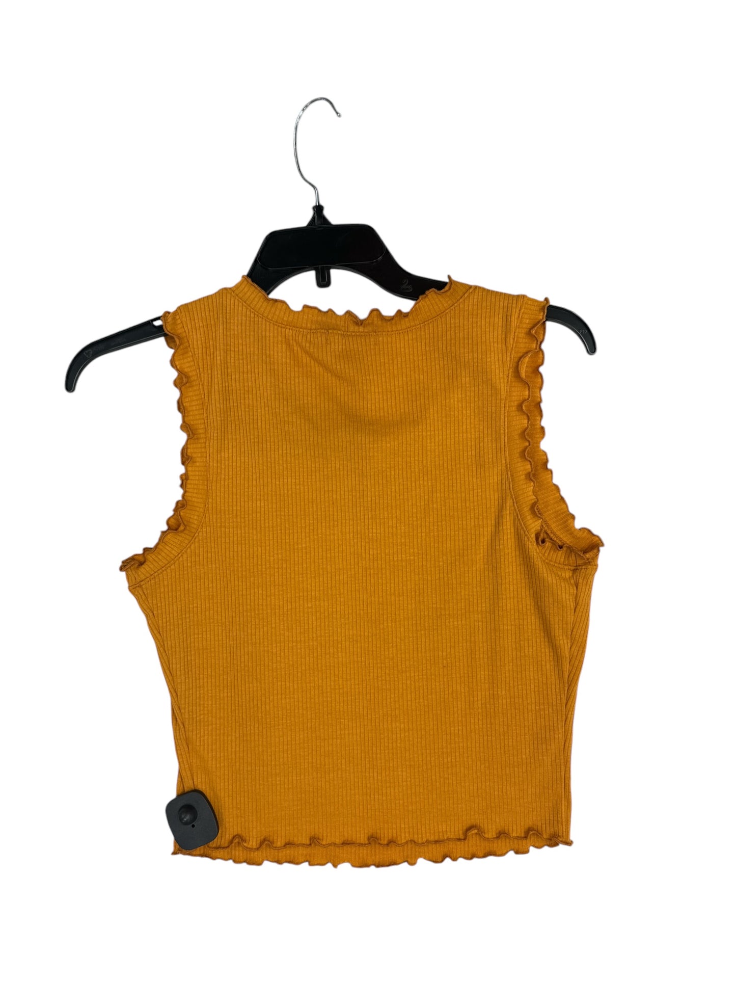 Top Sleeveless By Abound In Yellow, Size: S