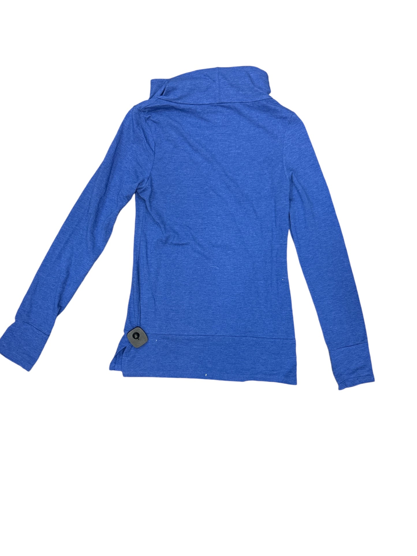 Top Long Sleeve By Majestic In Blue, Size: S