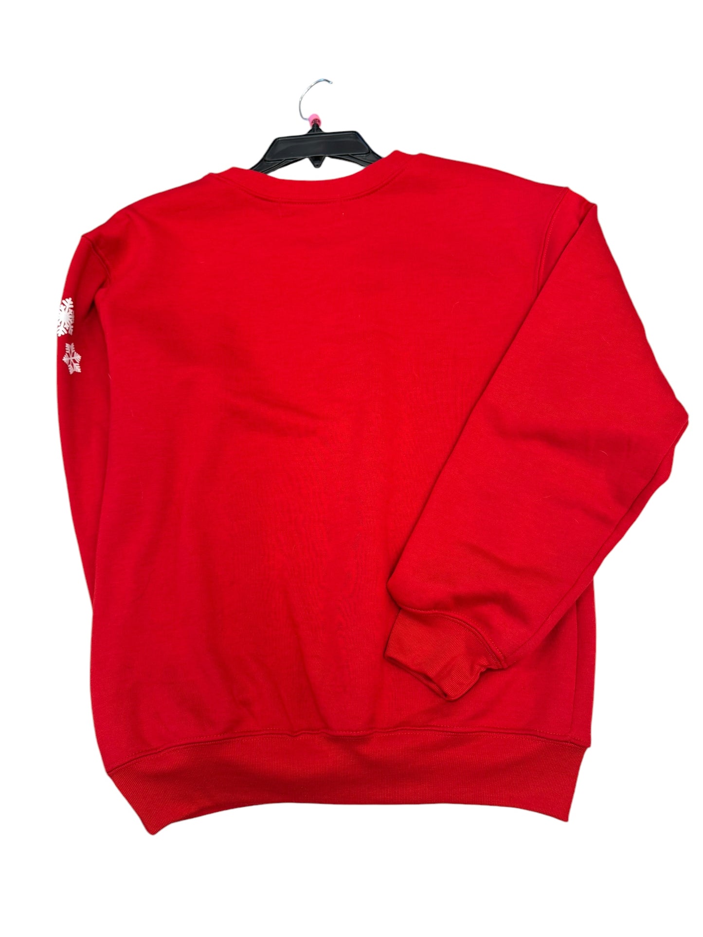 Sweatshirt Crewneck By Clothes Mentor In Red, Size: Xs