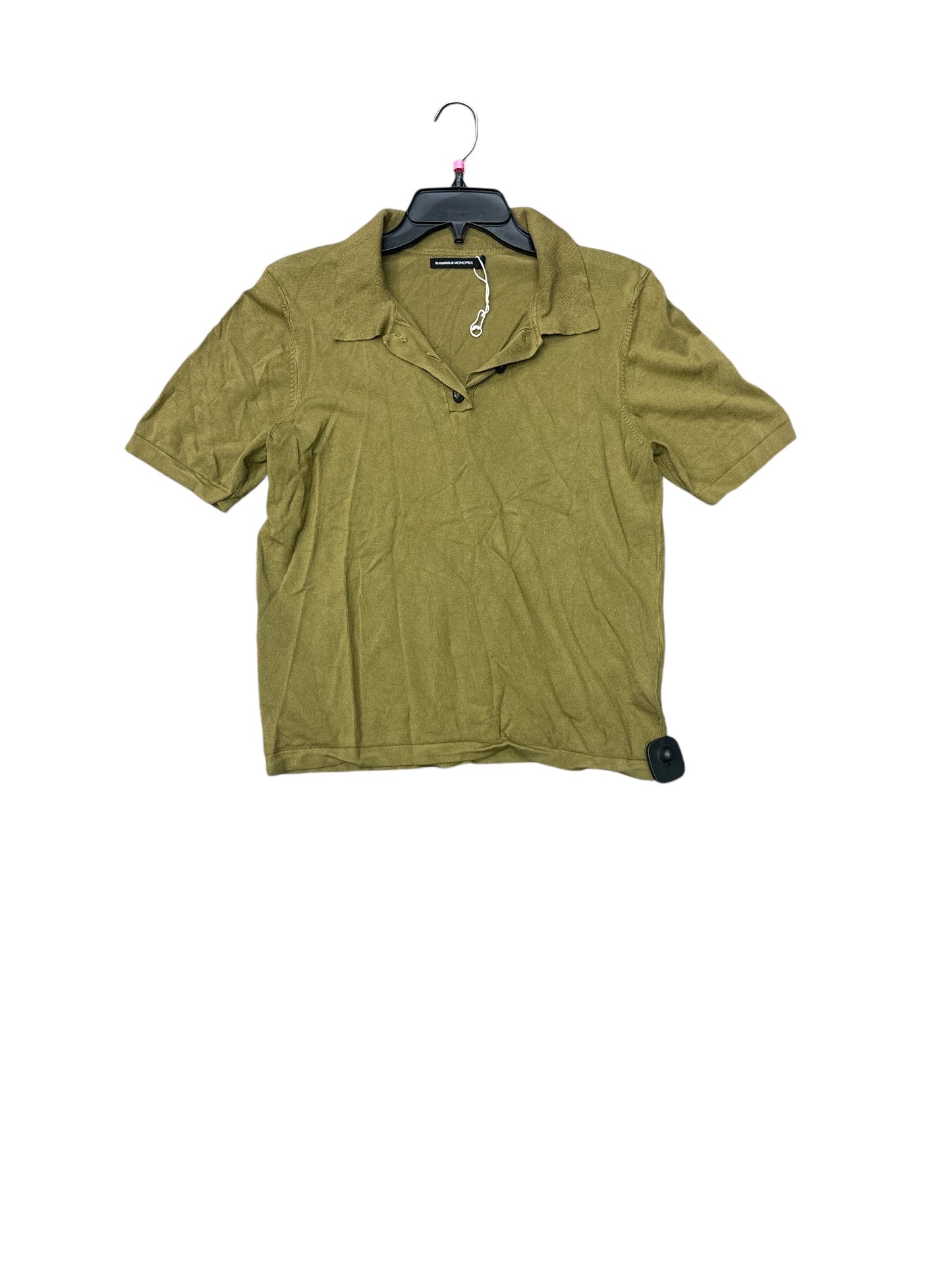 Top Short Sleeve By Clothes Mentor In Green, Size: L