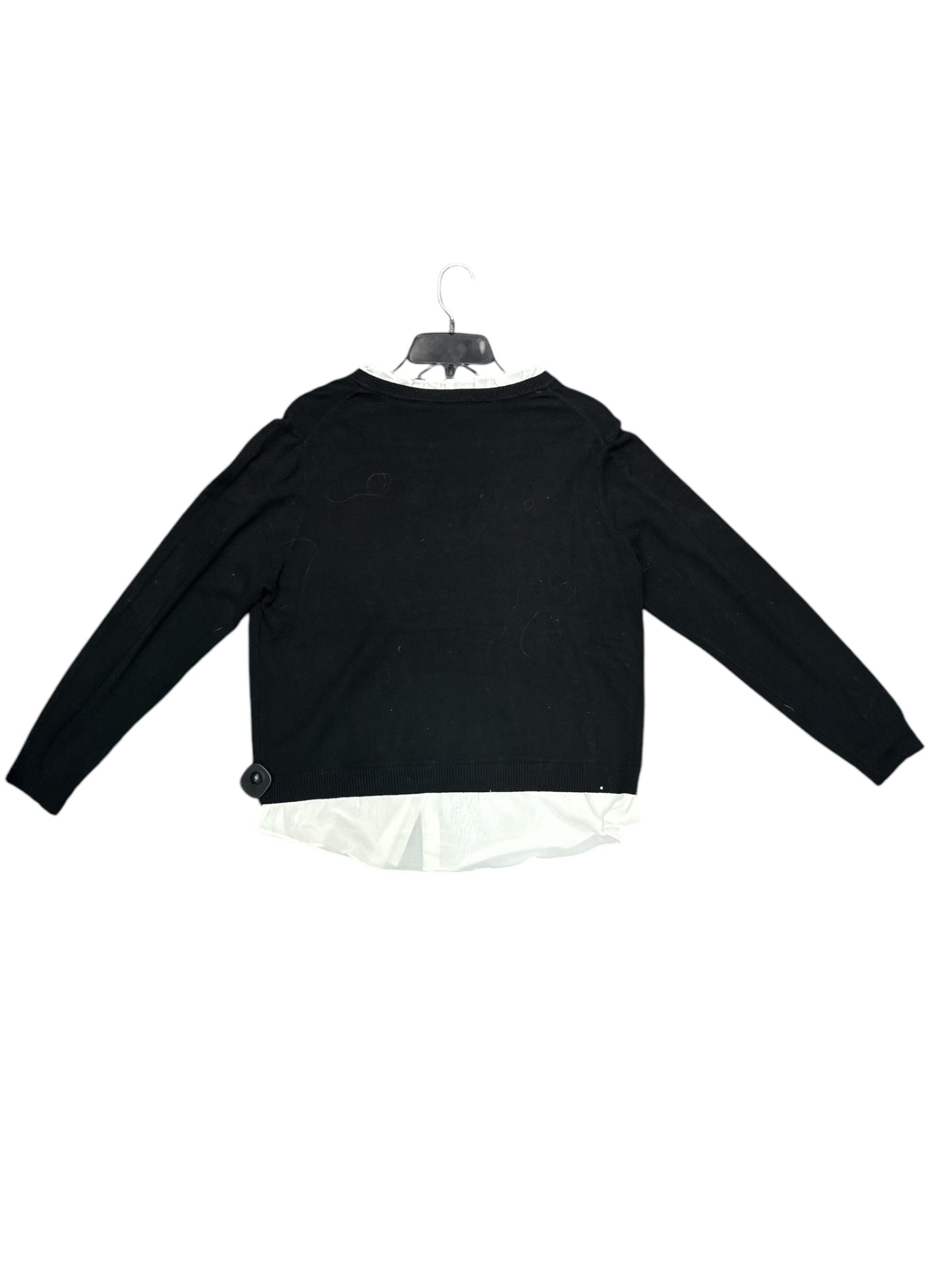 Top Long Sleeve By Sioni In Black, Size: Xl