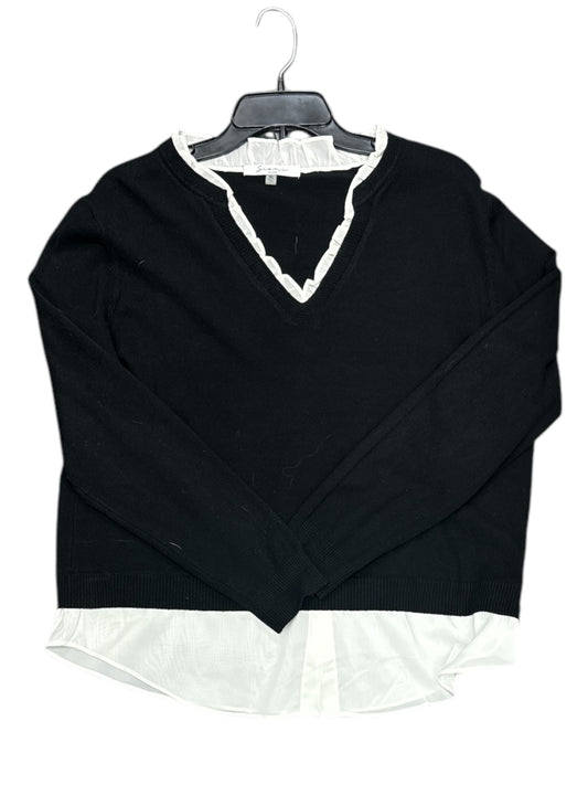 Top Long Sleeve By Sioni In Black, Size: Xl