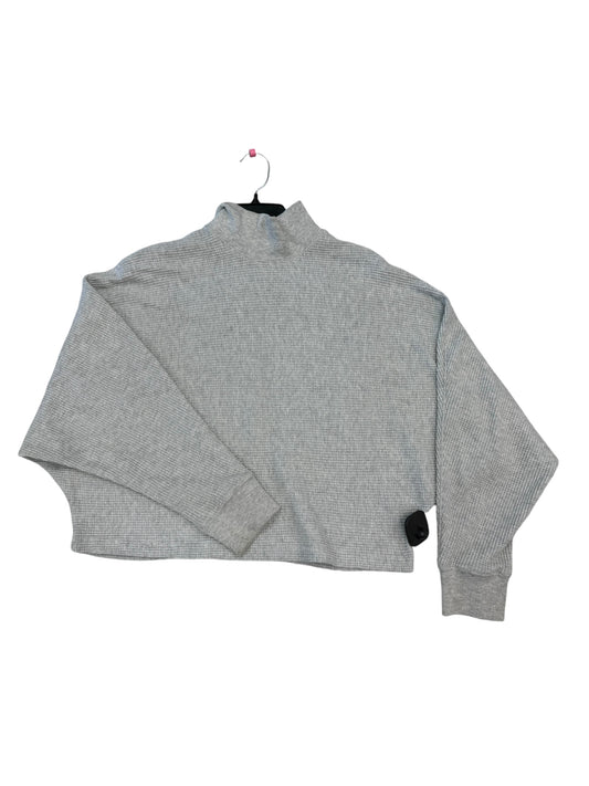 Top Long Sleeve By Abercrombie And Fitch In Grey, Size: Xxs