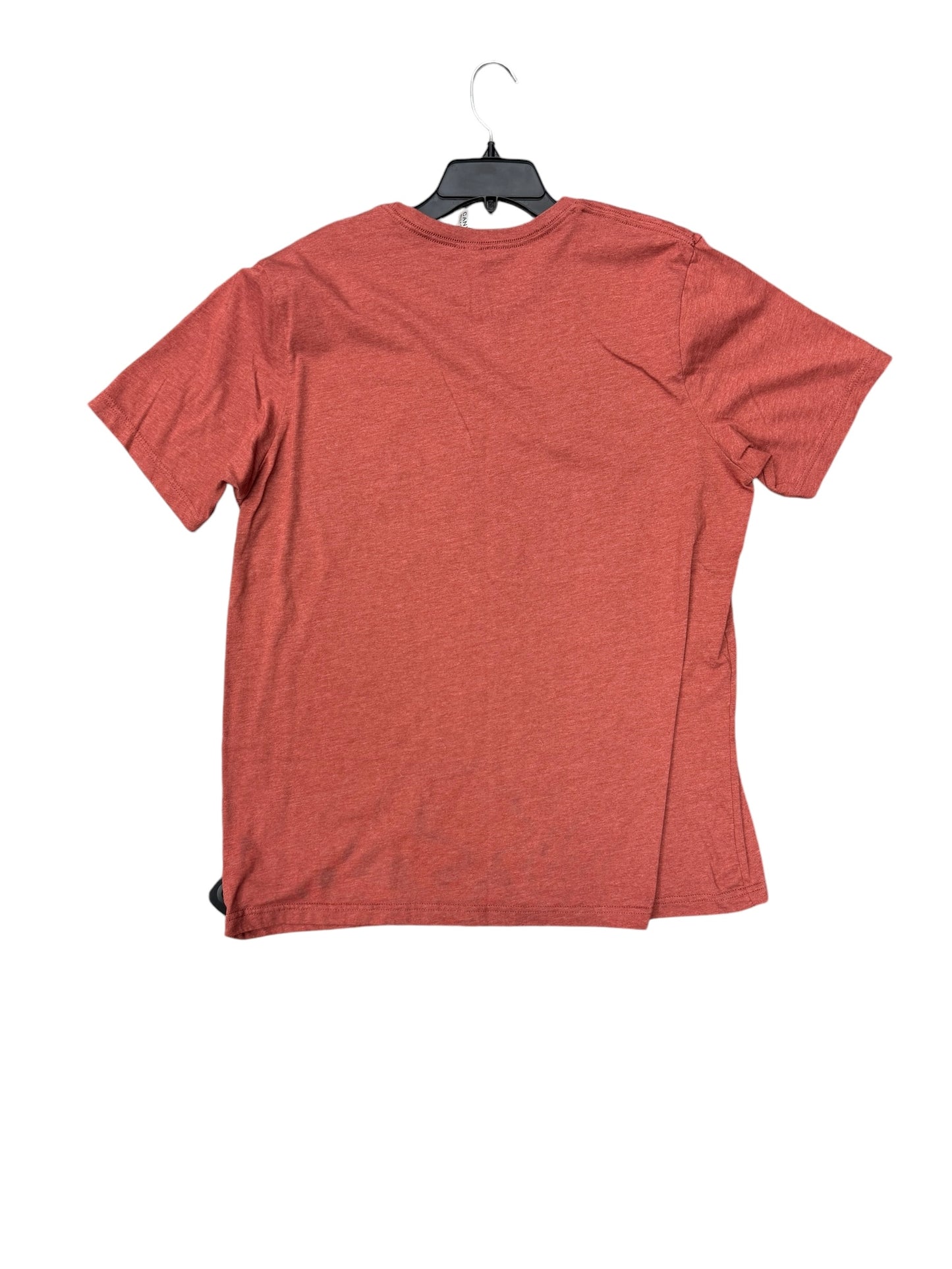 Top Short Sleeve By Clothes Mentor In Orange, Size: Xl