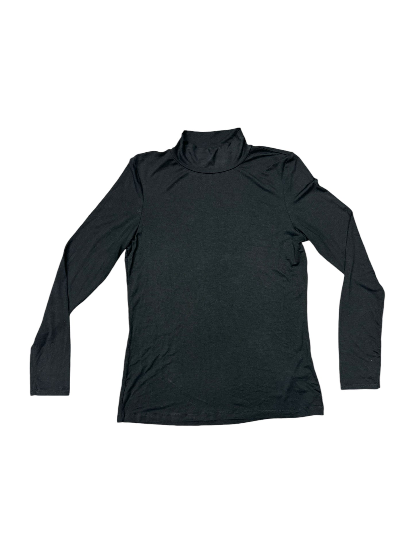 Top Long Sleeve By Tahari By Arthur Levine In Black, Size: M