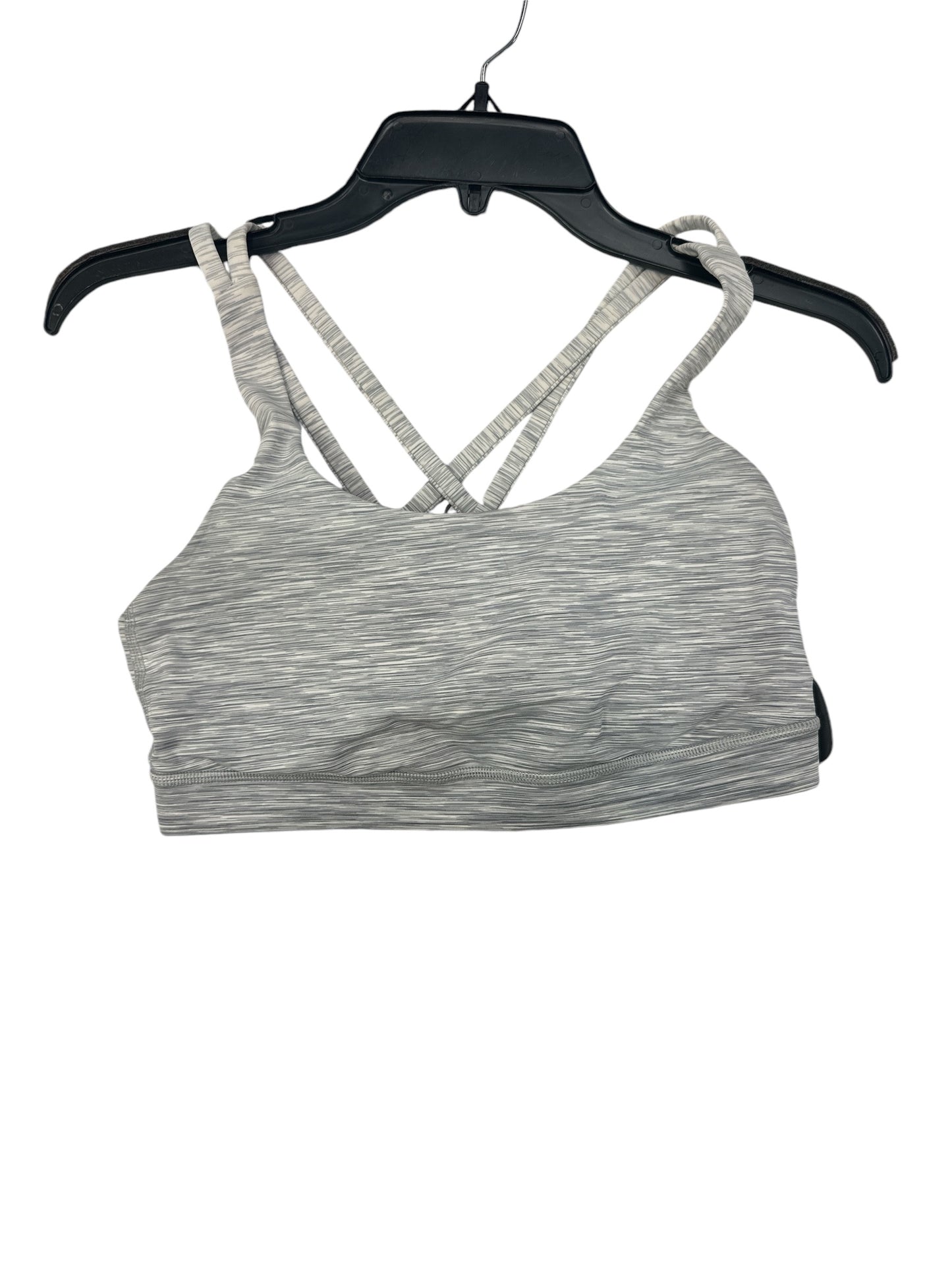 Athletic Bra By Lululemon In Grey, Size: S