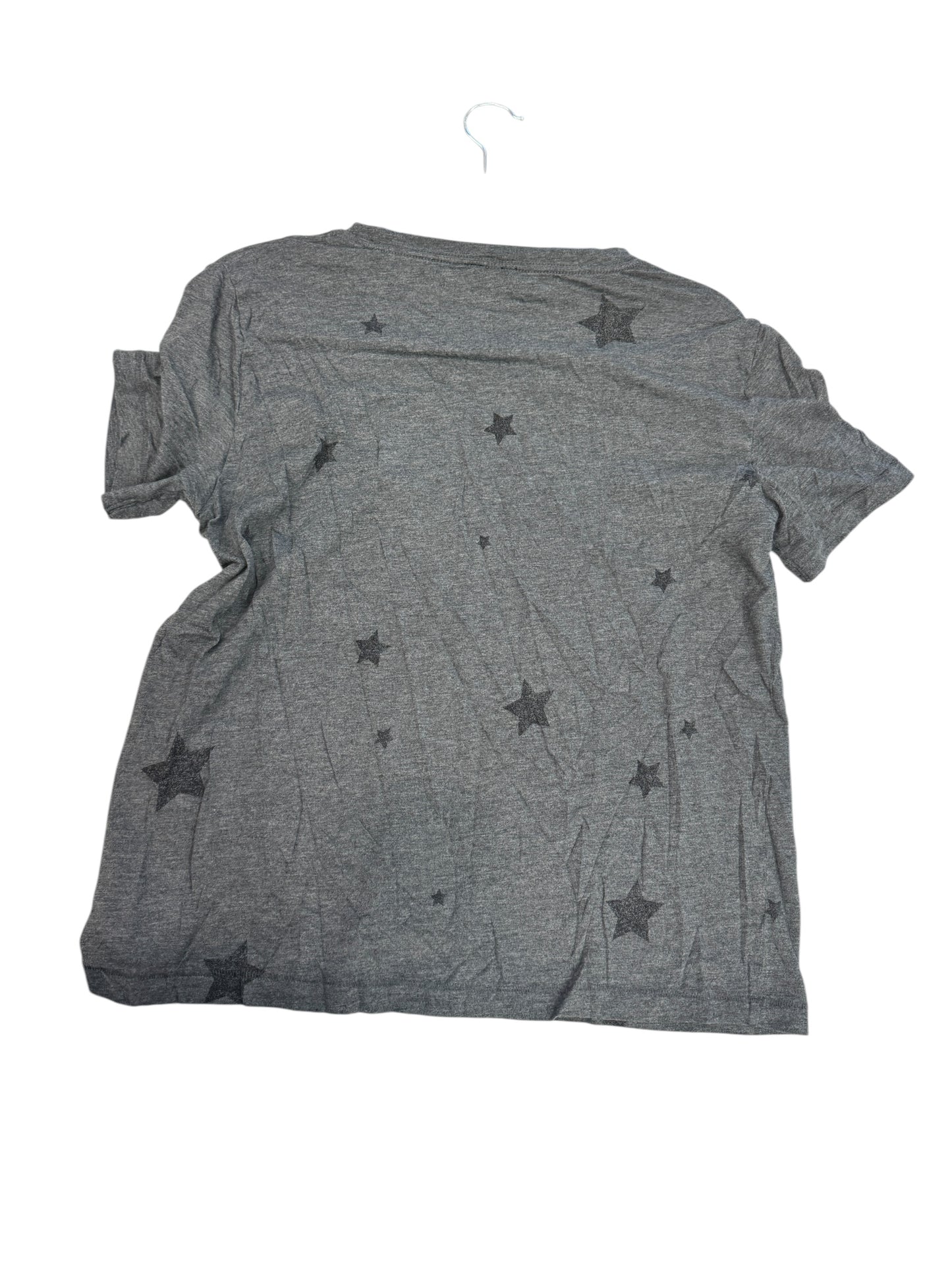 Top Short Sleeve By Splendid In Grey, Size: L