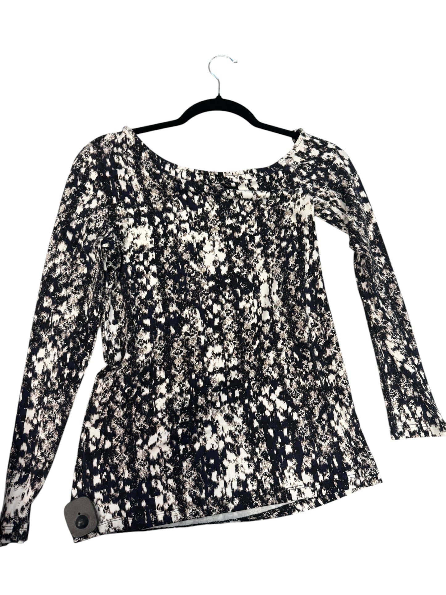 Top Long Sleeve By Tart In Snakeskin Print, Size: Xs