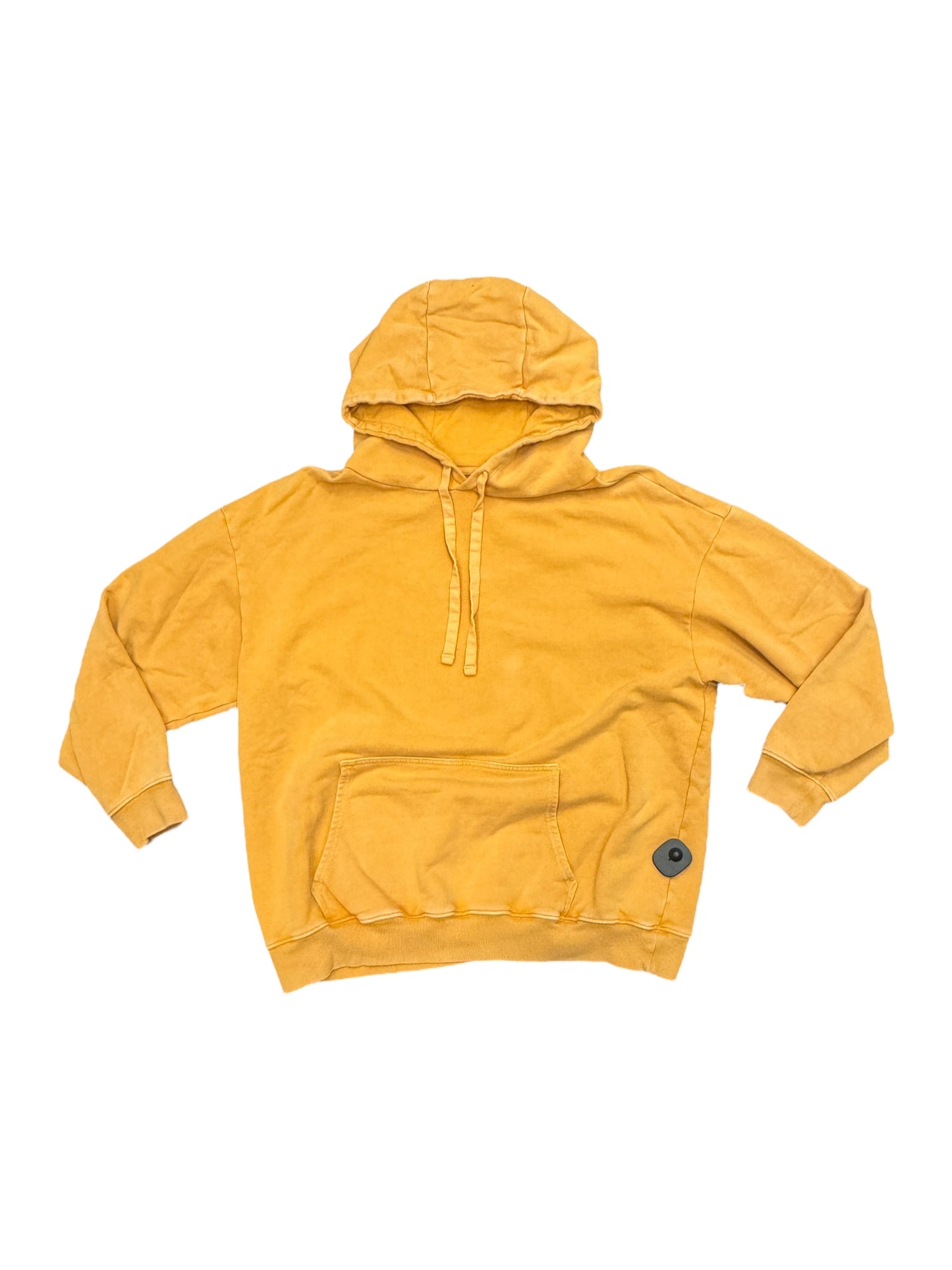 Sweatshirt Hoodie By Aerie In Yellow, Size: L