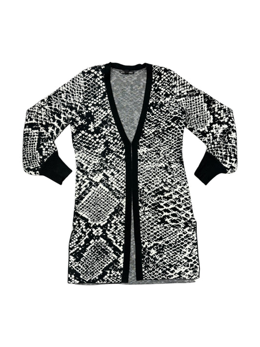 Cardigan By Boston Proper In Black & White, Size: S