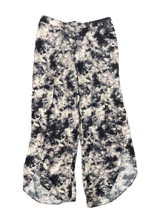 Tie Dye Print Pants Linen Peyton Jensen, Size 2