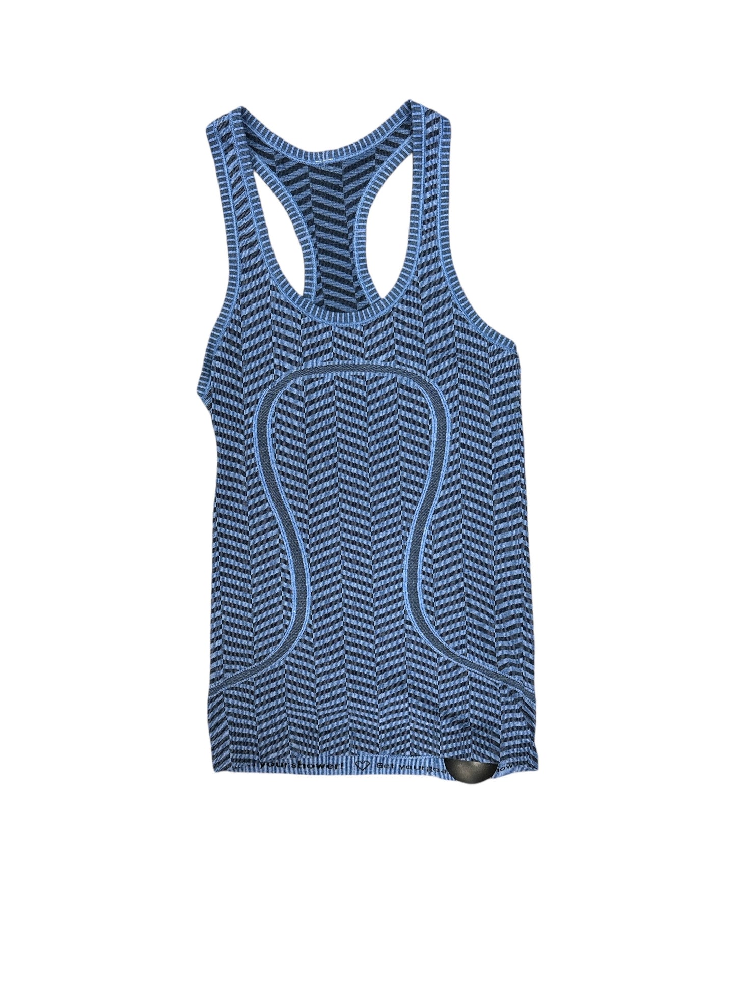 Athletic Tank Top By Lululemon In Blue, Size: Xs