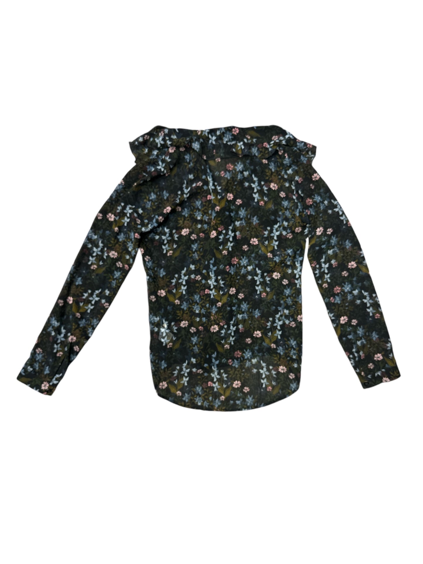 Top Long Sleeve By Cabi In Navy, Size: Xs