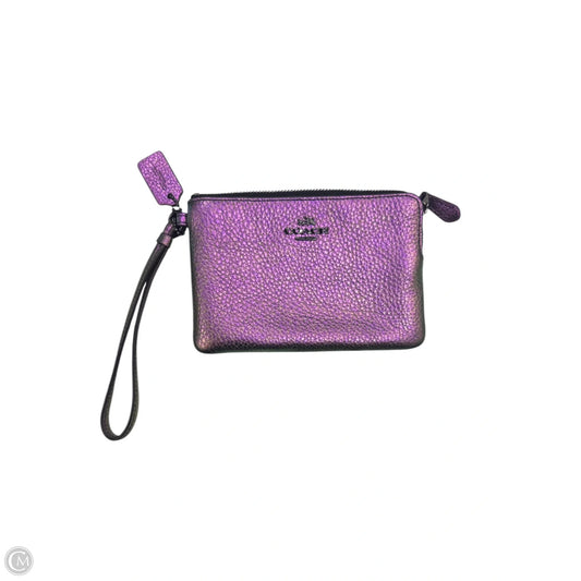 Wristlet Designer By Coach, Size: Small
