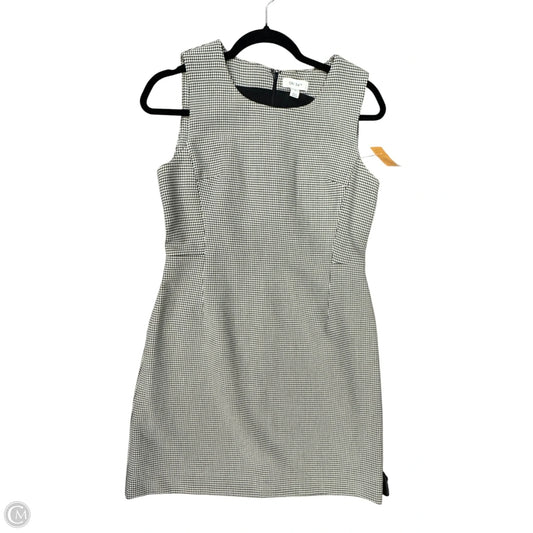 Dress Casual Midi By Cmc In Black & Cream, Size: 4
