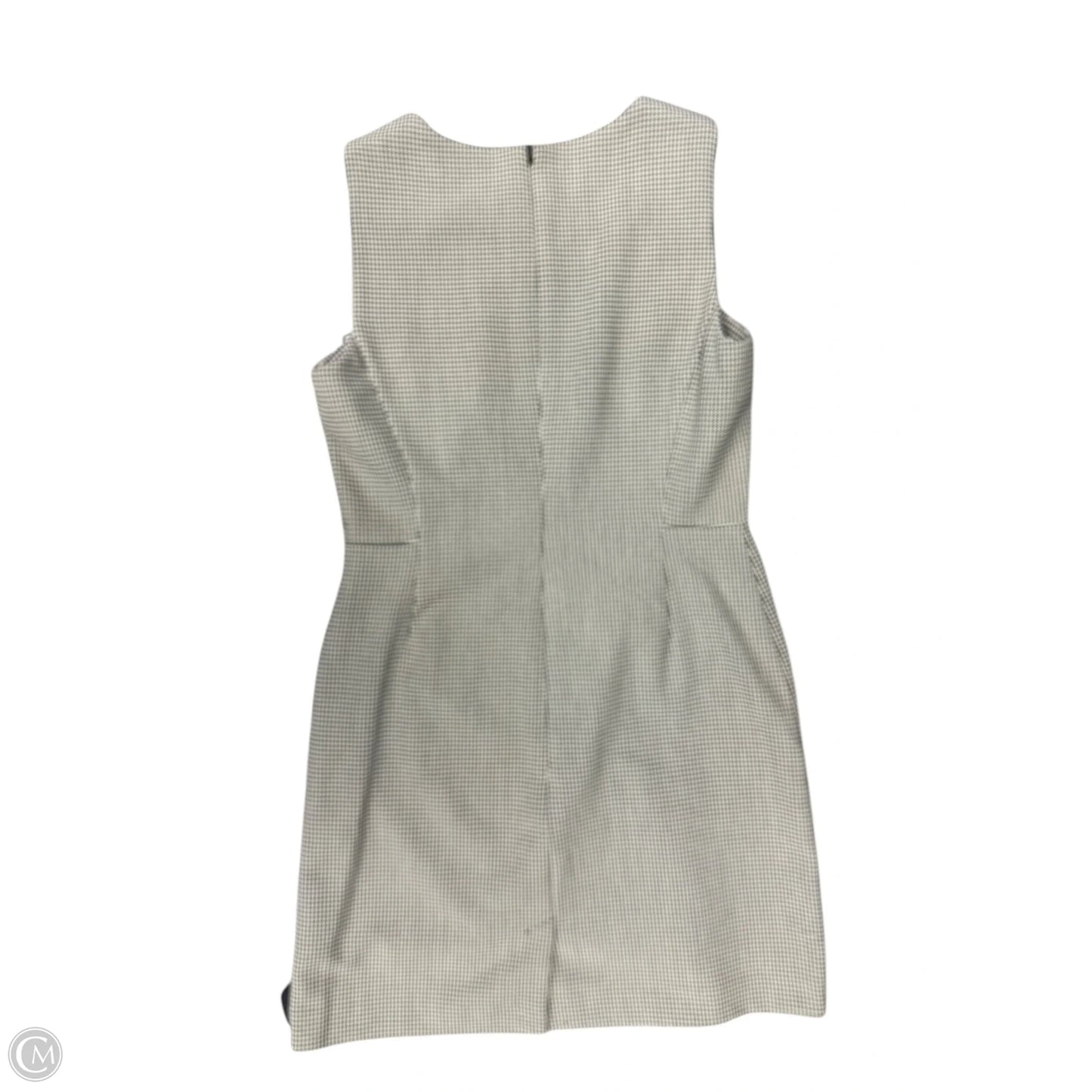 Dress Casual Midi By Cmc In Black & Cream, Size: 4
