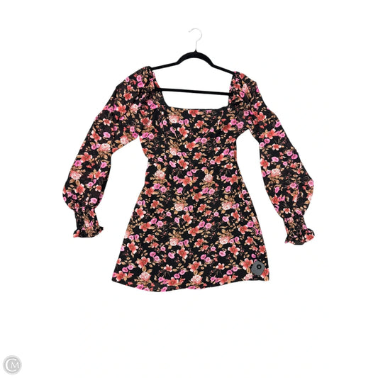 Dress Casual Short By Forever 21 In Floral Print, Size: 6