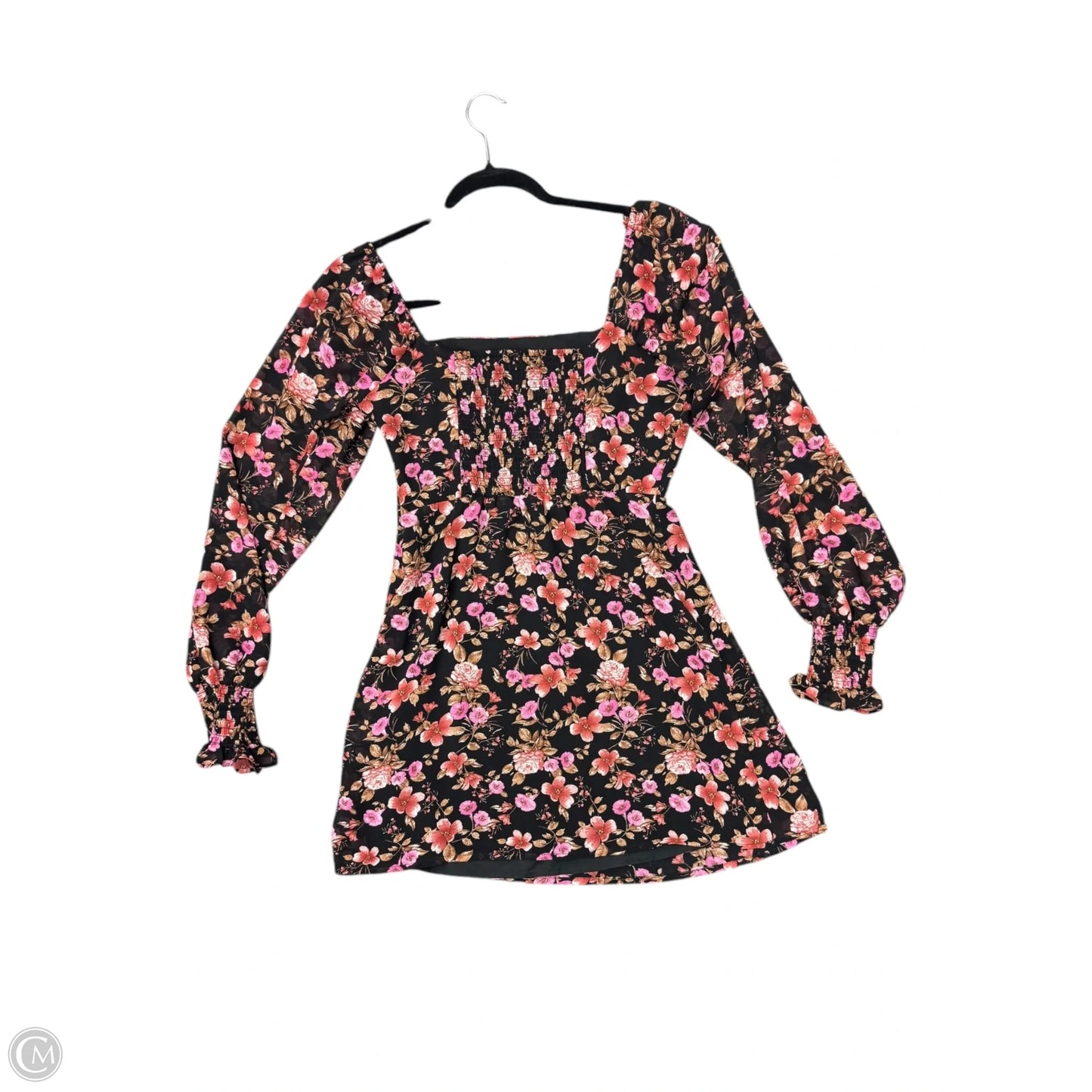 Dress Casual Short By Forever 21 In Floral Print, Size: 6