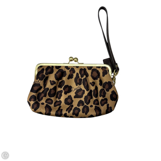 Wristlet Designer By Coach, Size: Small