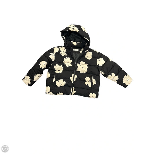 Coat Puffer & Quilted By Ava & Viv In Black, Size: 1x