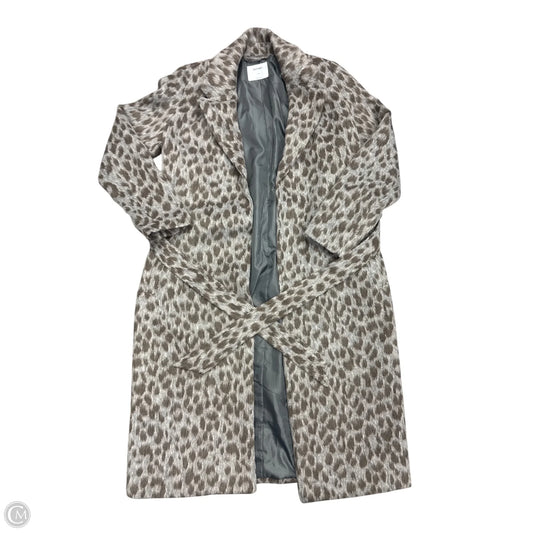 Coat Peacoat By Old Navy In Animal Print, Size: Xs