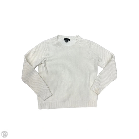 Sweater By J. Crew In White, Size: Xs
