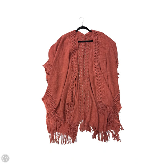 Shawl By Clothes Mentor In Red, Size: Osfm