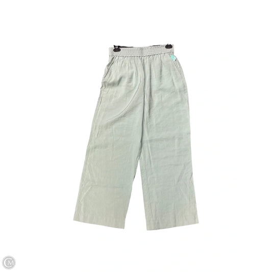Pants Linen By Madewell In Green, Size: 6