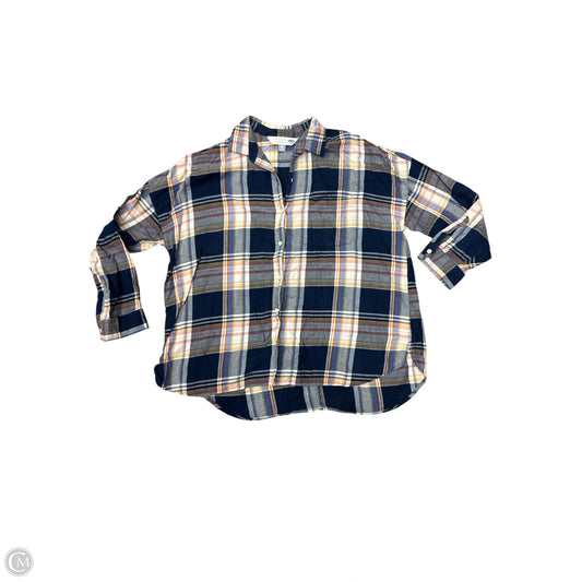 Top Long Sleeve By Old Navy In Multi-colored, Size: 1x