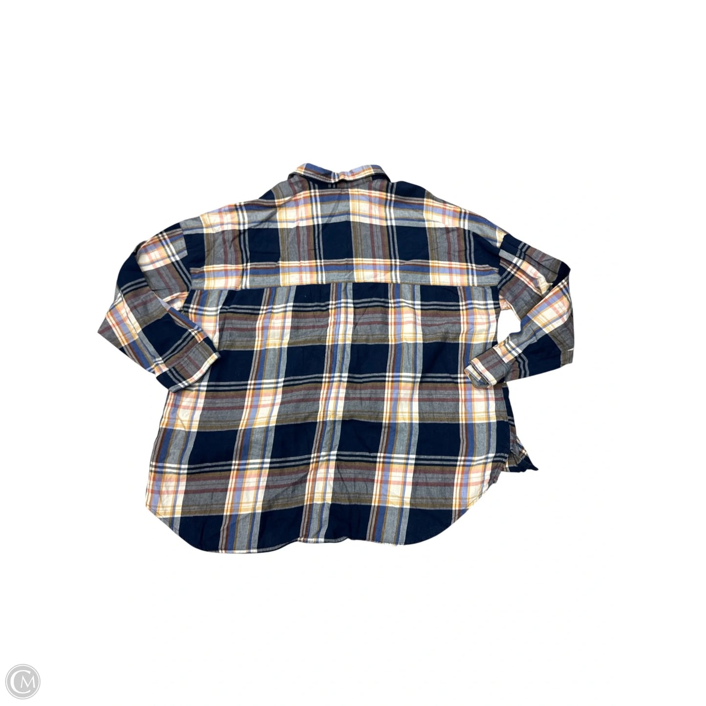 Top Long Sleeve By Old Navy In Multi-colored, Size: 1x