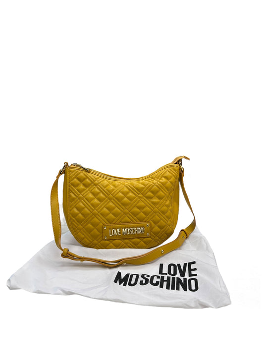 Crossbody Designer By Love Moschino, Size: Medium