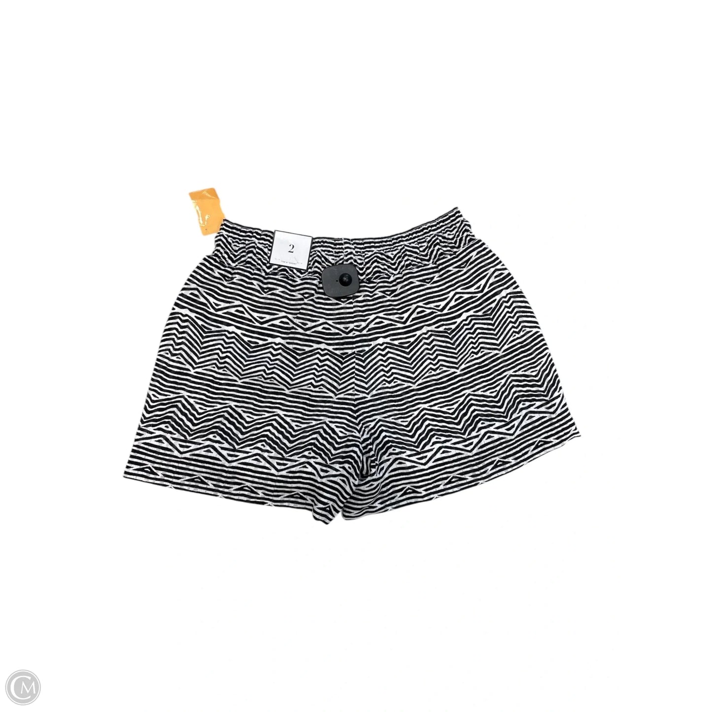 Shorts By White House Black Market In Black & White, Size: 2