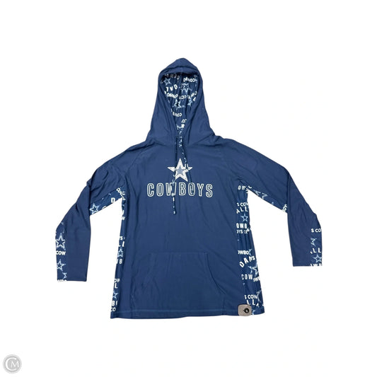 Top Long Sleeve By Nfl In Navy, Size: L