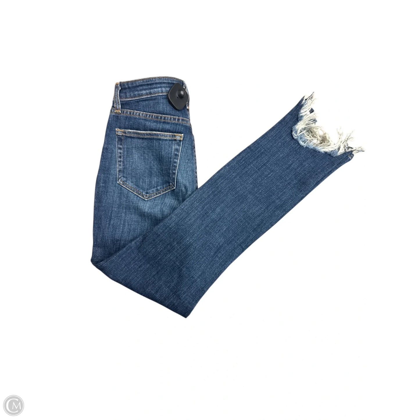 Jeans Skinny By L Agence In Blue Denim, Size: 0