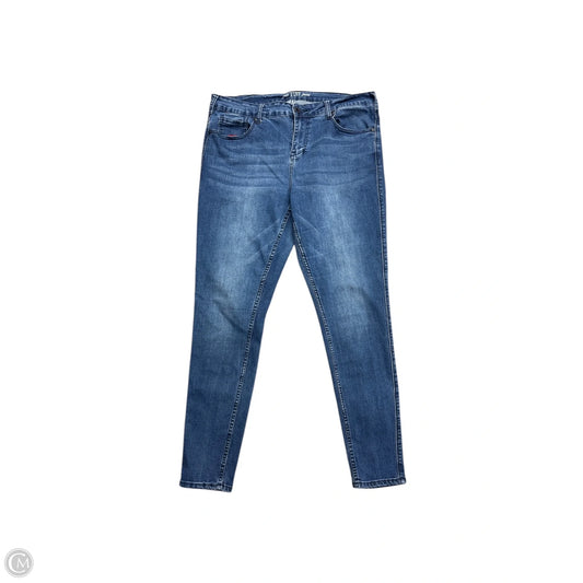 Jeans Skinny By Cmc In Blue Denim, Size: 12