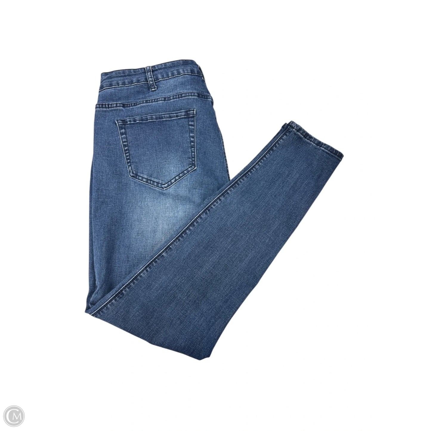 Jeans Skinny By Cmc In Blue Denim, Size: 12
