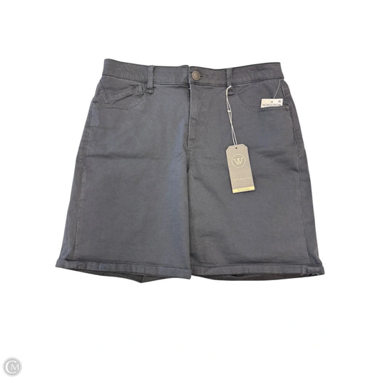 Shorts By Wit & Wisdom In Grey, Size: 10