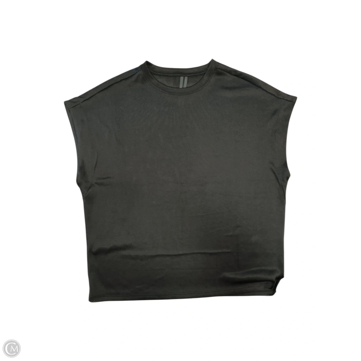 Top Short Sleeve By Anthropologie In Black, Size: M